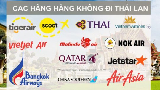 Kinh nghiệm đi máy bay khi du lịch Thái Lan tự túc