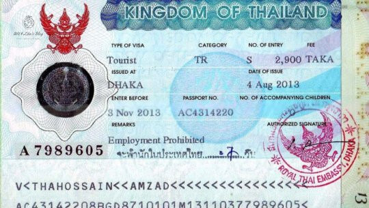 Mức phạt khi lưu trú quá hạn ở Thái lan
